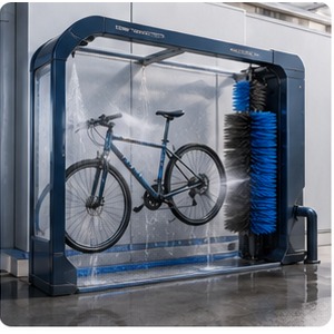 Lavadero automático de bicicletas