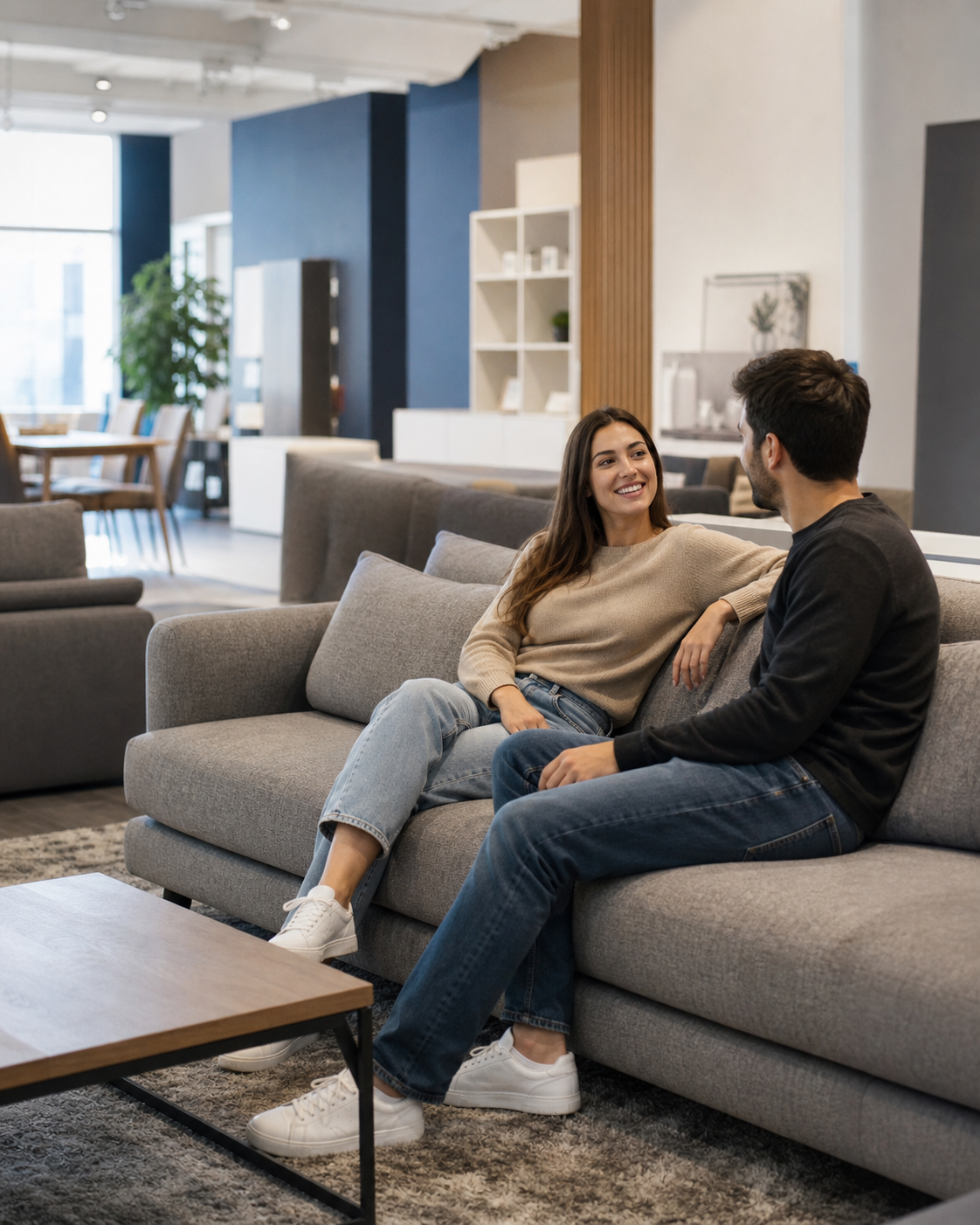 Personas usando sillones en un ambiente interior